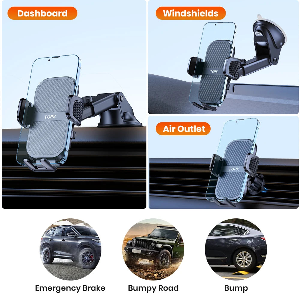 Car Phone Mount - Super Stable