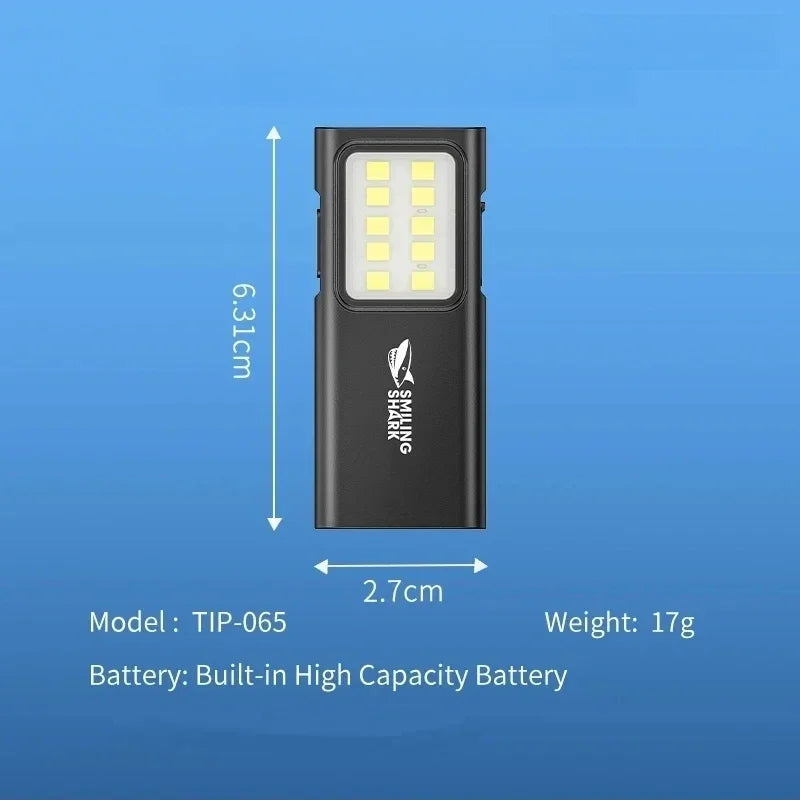 Lampe de travail LED à pince - Idéale pour la course et la randonnée