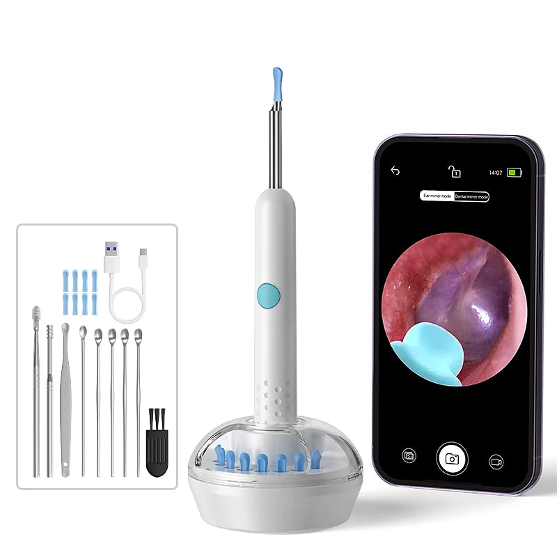 Smart Visual Ear Camera HD1080P - WiFi Ear Cleaner with Case