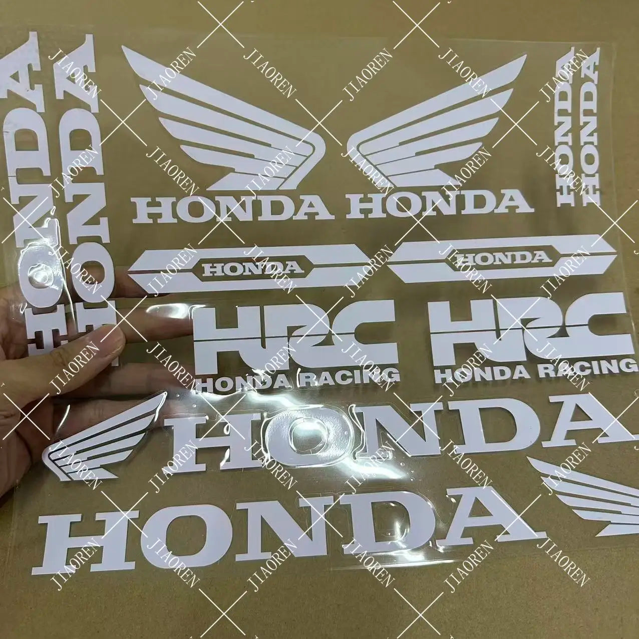 Motorcycle Logo Sticker - Halloween Decal Kit