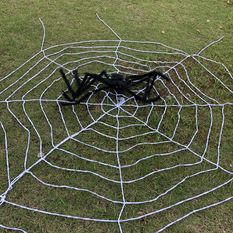 Extra Large Plush Black Spider - Halloween Decoration