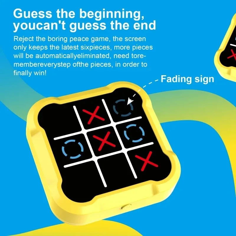 Tic Tac Toe Electronic Chessboard - Interactive Brain Game
