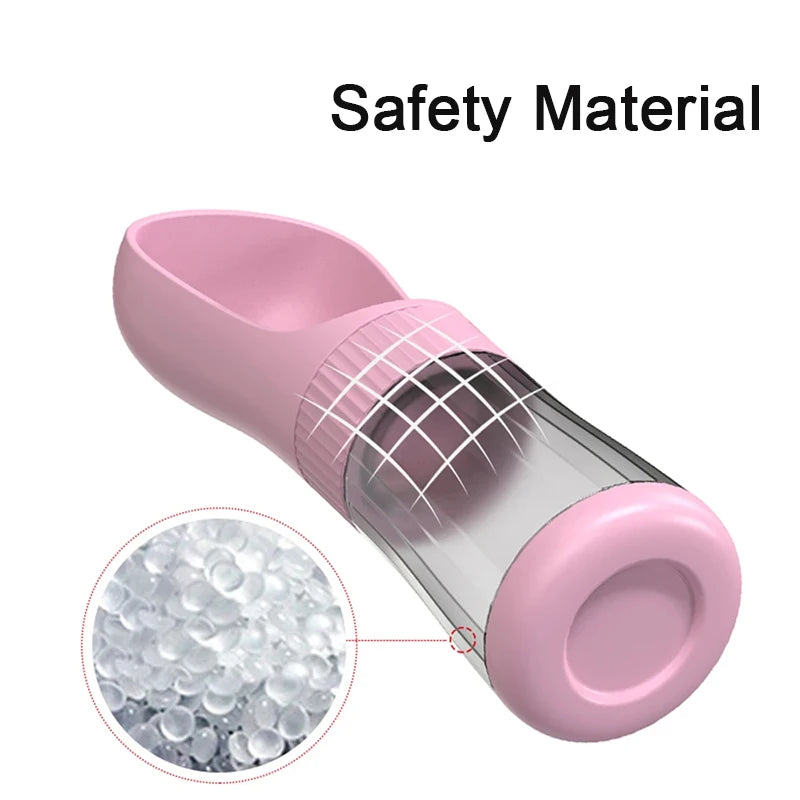 Portable Pet Water Bottle & Food Container