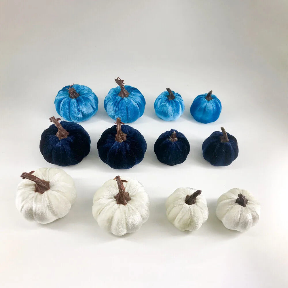 Fake Foam Pumpkin Decorations - Assorted Fall Autumn Decor
