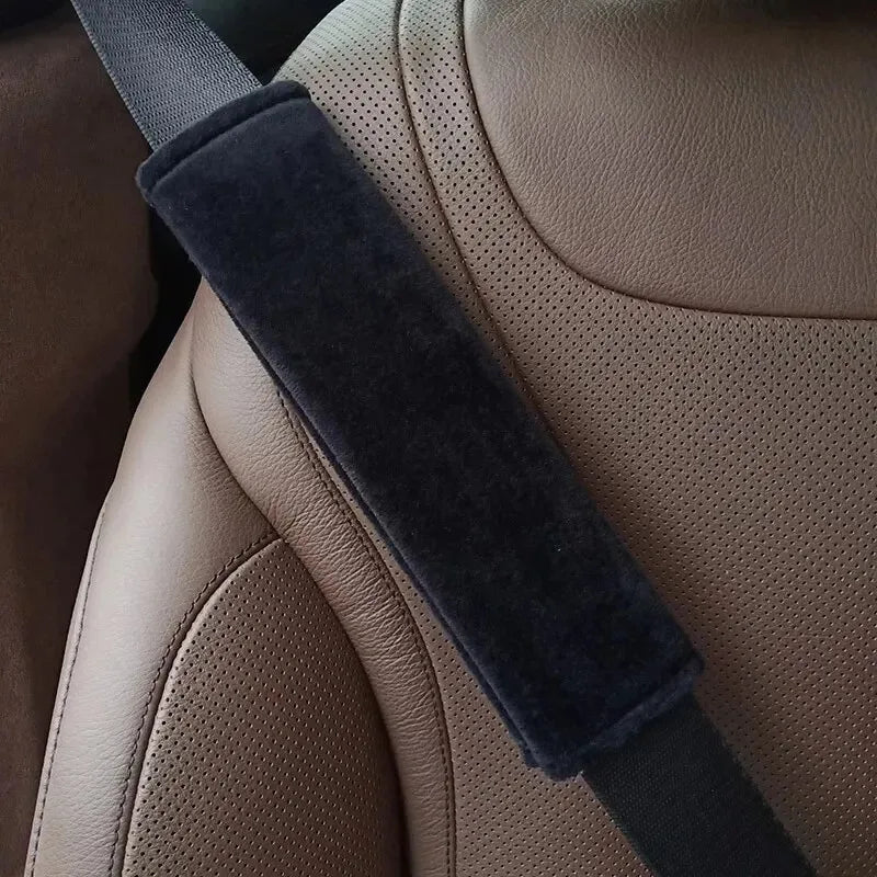 Universal Seat Belt Cushion - Plush Safety Protector