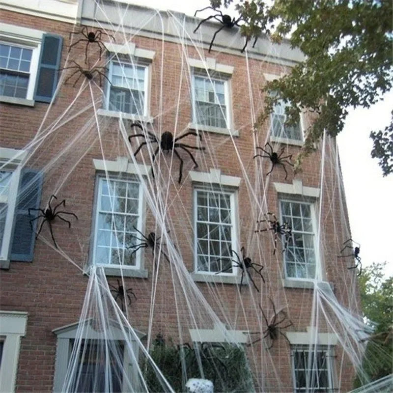 Halloween Giant Black Spider - Haunted House Decoration