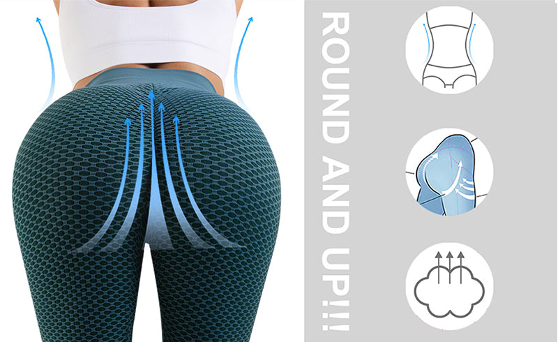 Women's High Waist Seamless Leggings - Sport Fitness Gym Wear