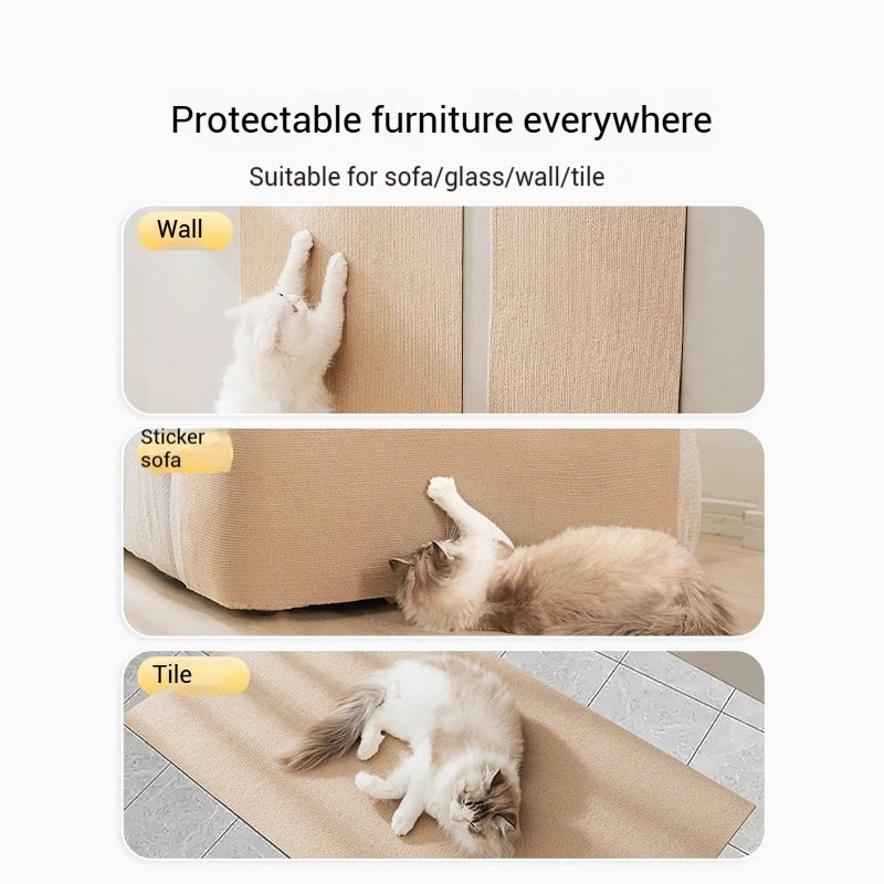 Cat Scratching Mat Self-Adhesive - Premium Quality