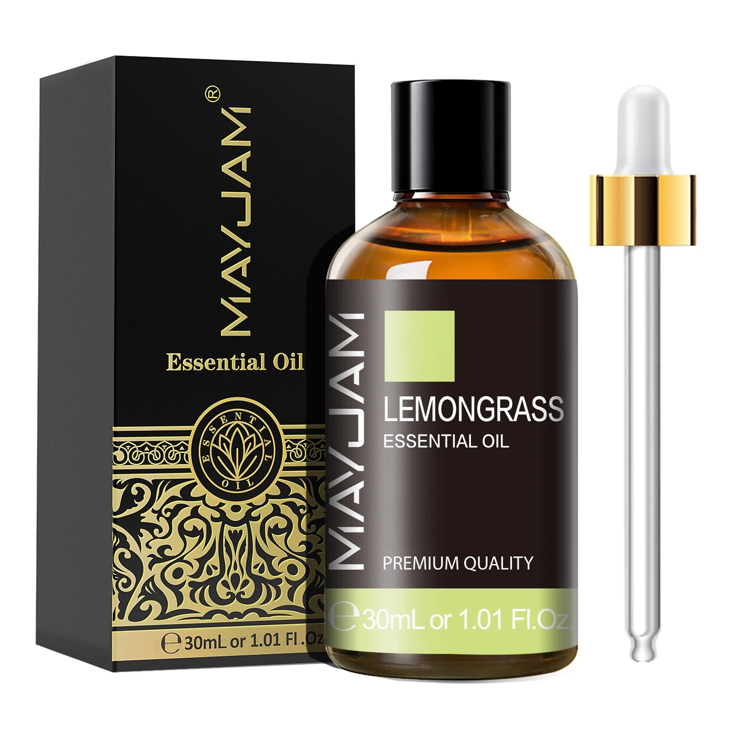 30ML Aromatherapy Essential Oil Set - Lavender, Vanilla, Jasmine & More