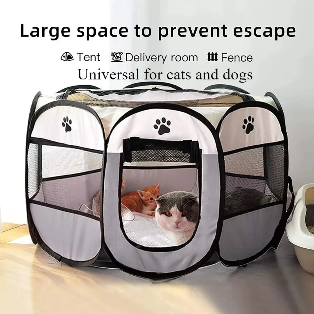 Cat Bowl Automatic Feeder - Integrated Water Dispenser