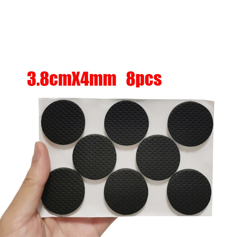 Rubber Chair Leg Pads - Anti-Slip Furniture Floor Protectors