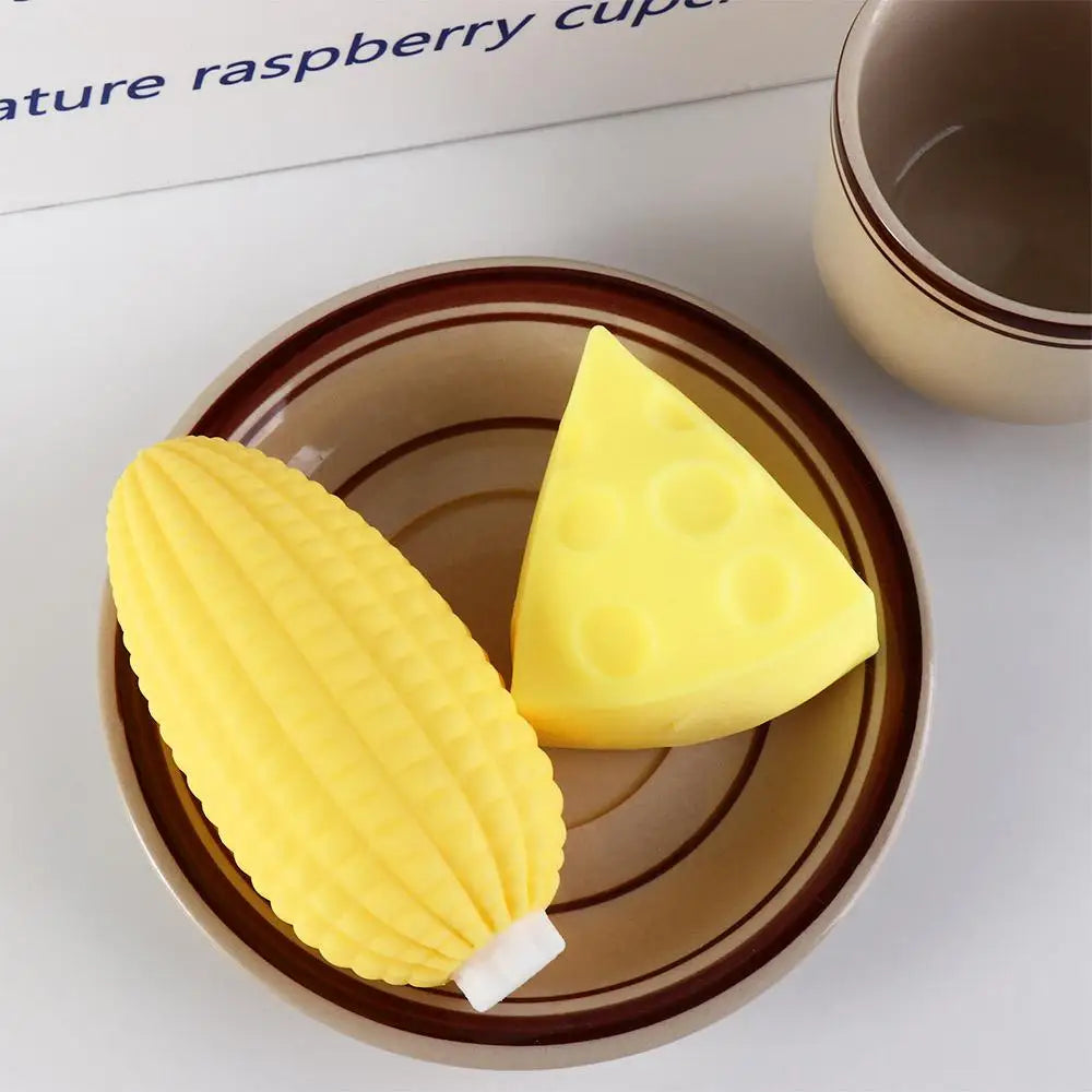 Cheese & Corn Squeeze Stress Relief Toy