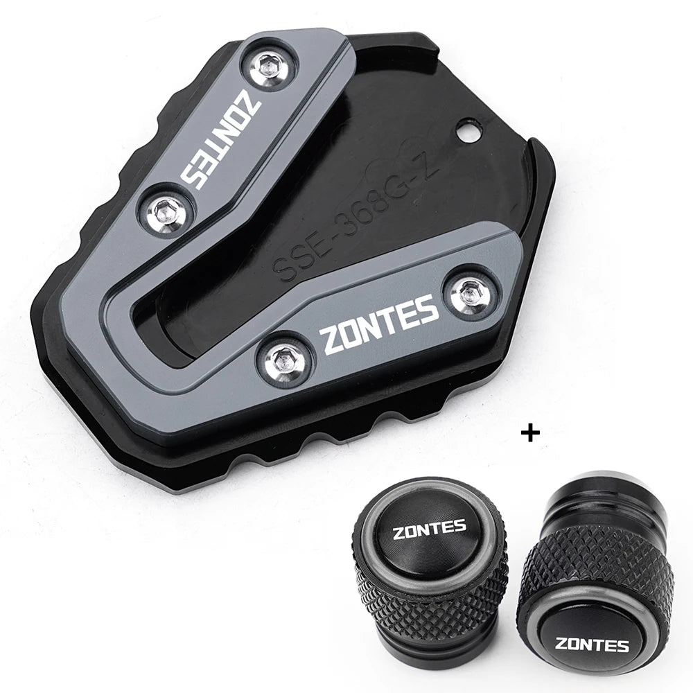 Motorcycle Kickstand Extension Pad - Enlarged Side Stand Pedal