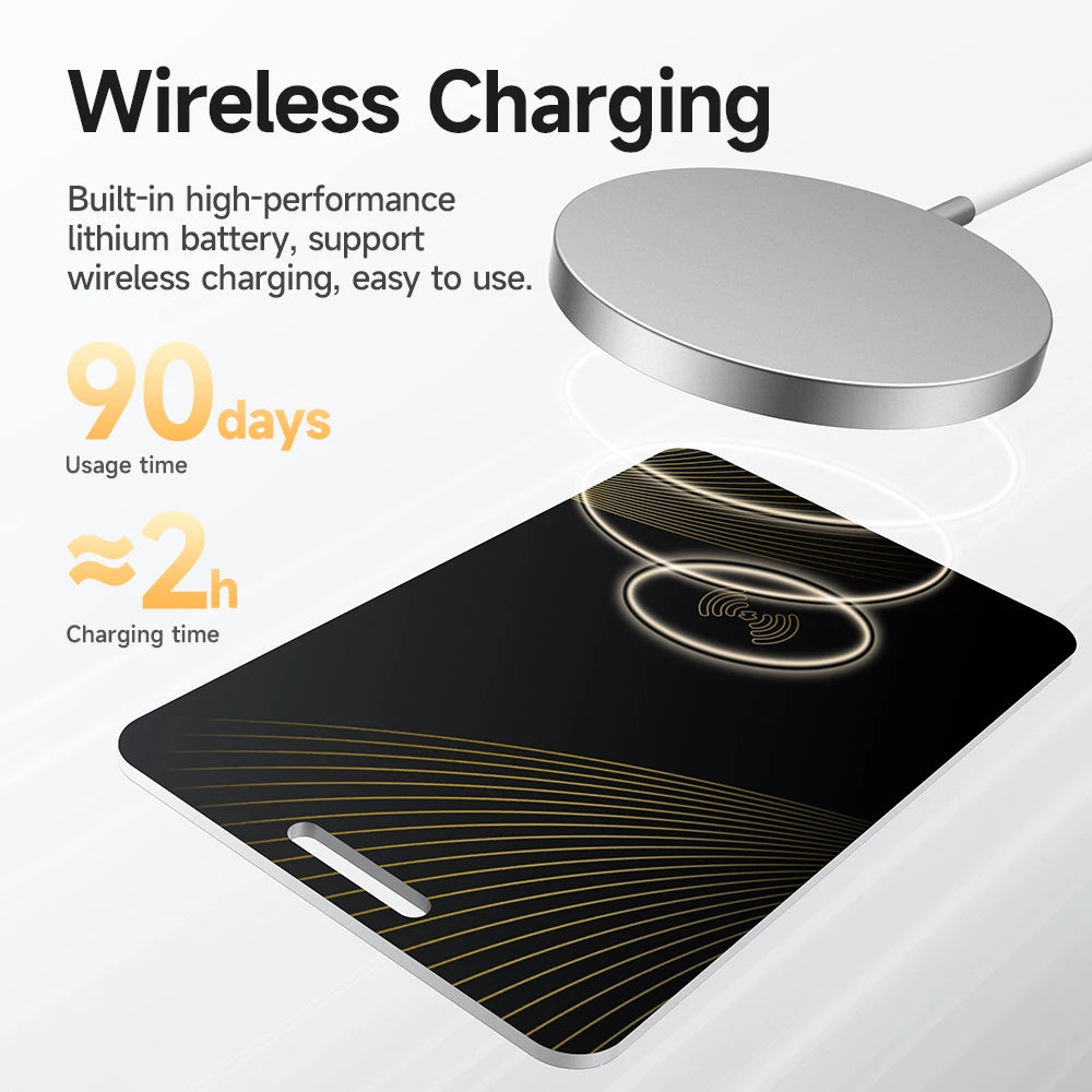 Card GPS Tracker - Wireless Charging Pet & Animal Finder