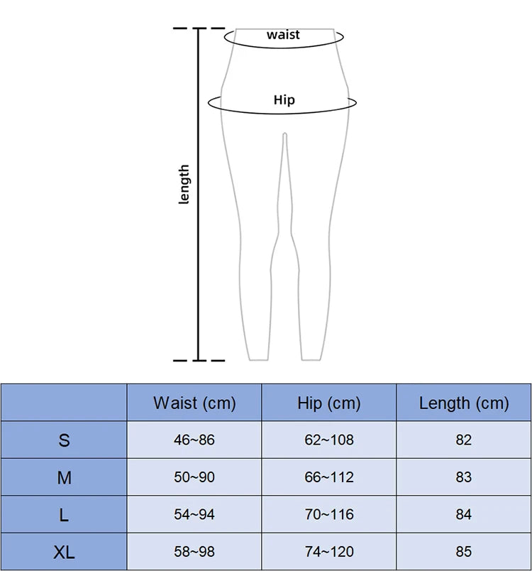 Women's High Waist Yoga Pants - Hip Push Up Fitness Leggings