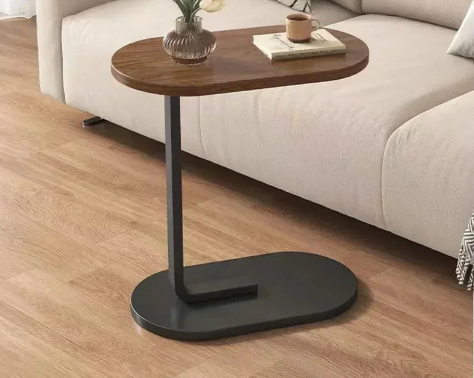 C-Shaped Side Table - Portable Modern Coffee Table