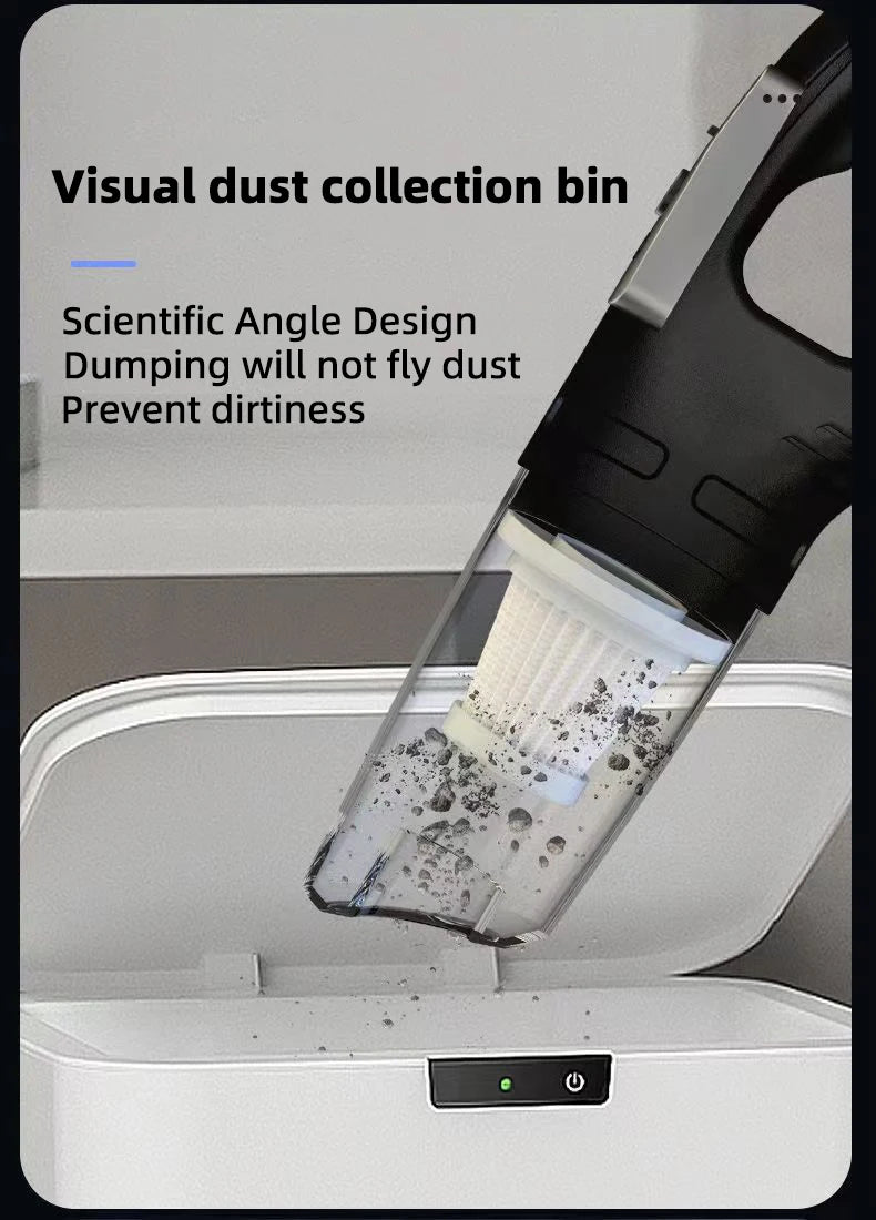 Car Multipurpose Vacuum Cleaner - Rechargeable Handheld