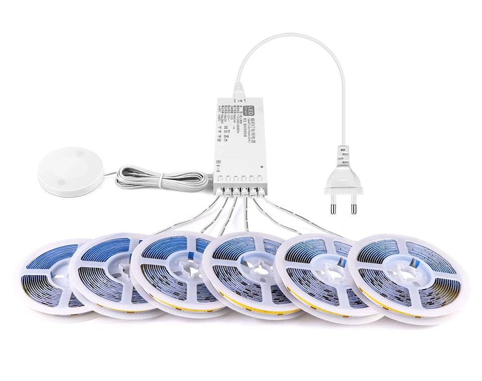 Under Cabinet COB LED Strip - Dimmable Touch Sensor Light