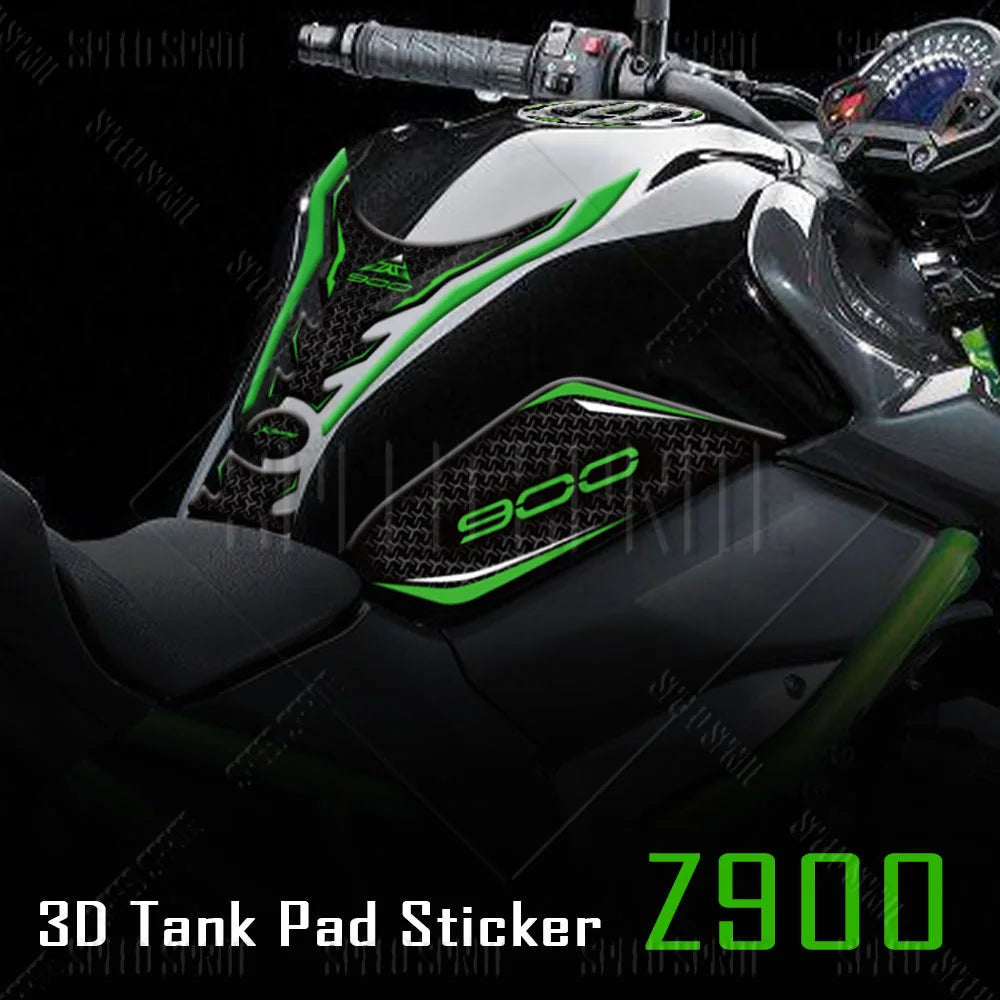 Motorcycle Fuel Tank Sticker - 3D Oil Gas Cap Cover Protector