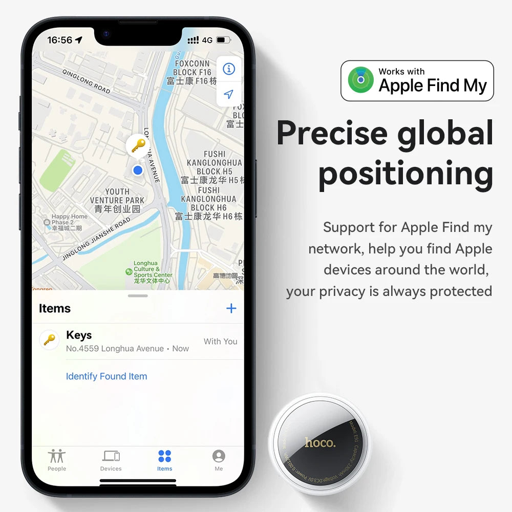 Bluetooth GPS Smart Tracker - Multi-Purpose Anti-Lost Device