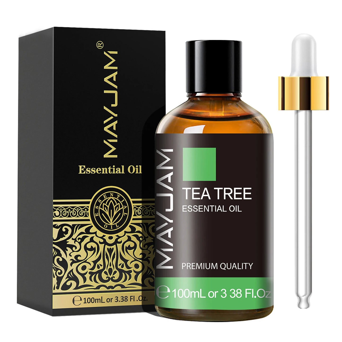 Essential Oil Set with Dropper - Aromatherapy Oils for Diffusers