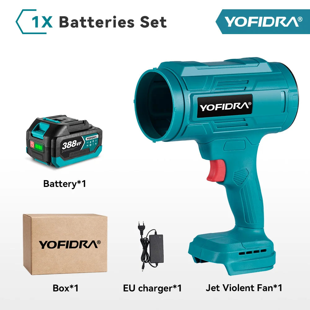 1200W Cordless Turbo Fan - 150M/S for Makita Battery