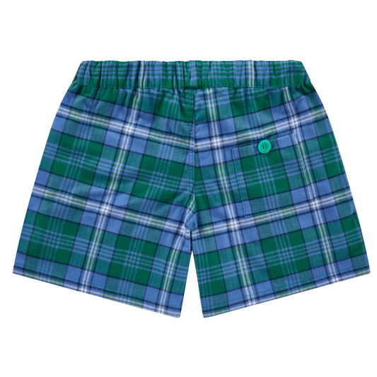 Loungers Organic Cotton Green Sea Turtle Lounge Shorts