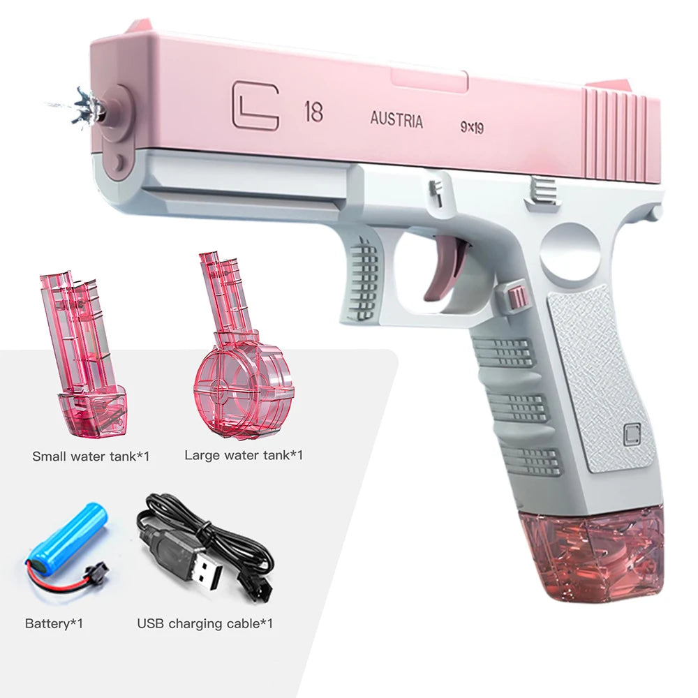 M416 Water Gun Electric Pistol - Full Automatic Summer Fun