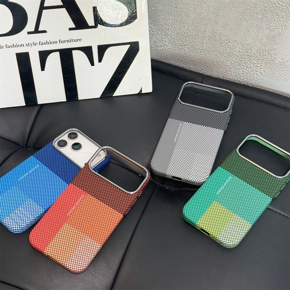 Carbon Fiber iPhone Case - Magnetic Wireless Charging Compatible
