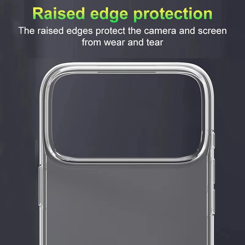 Clear Silicone iPhone Case - Ultra Thin Shockproof Protection