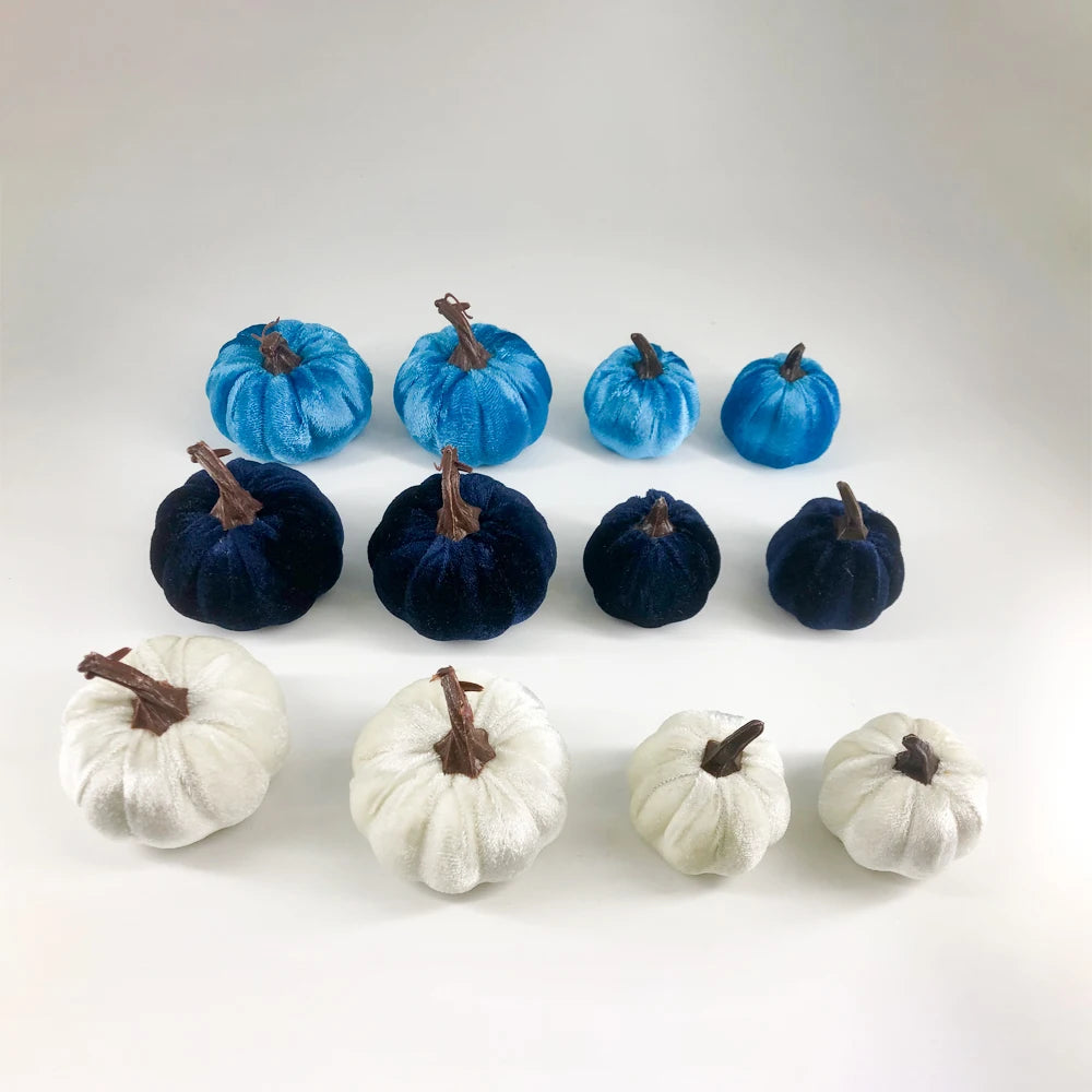 Fake Foam Pumpkin Decorations - Assorted Fall Autumn Decor