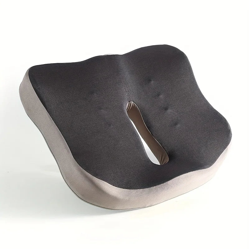 Memory Foam Seat Cushion - 3D Ergonomic Support for Car & Office