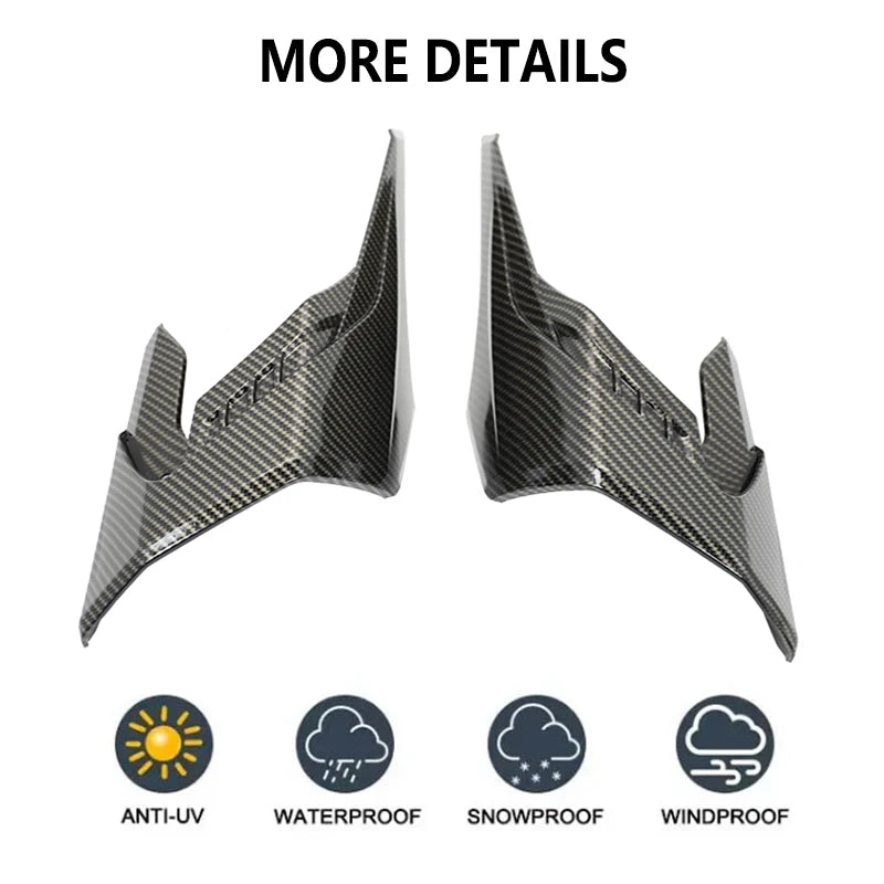 Motorcycle Wing Protector - Wind Fairing Winglets Fin Cover