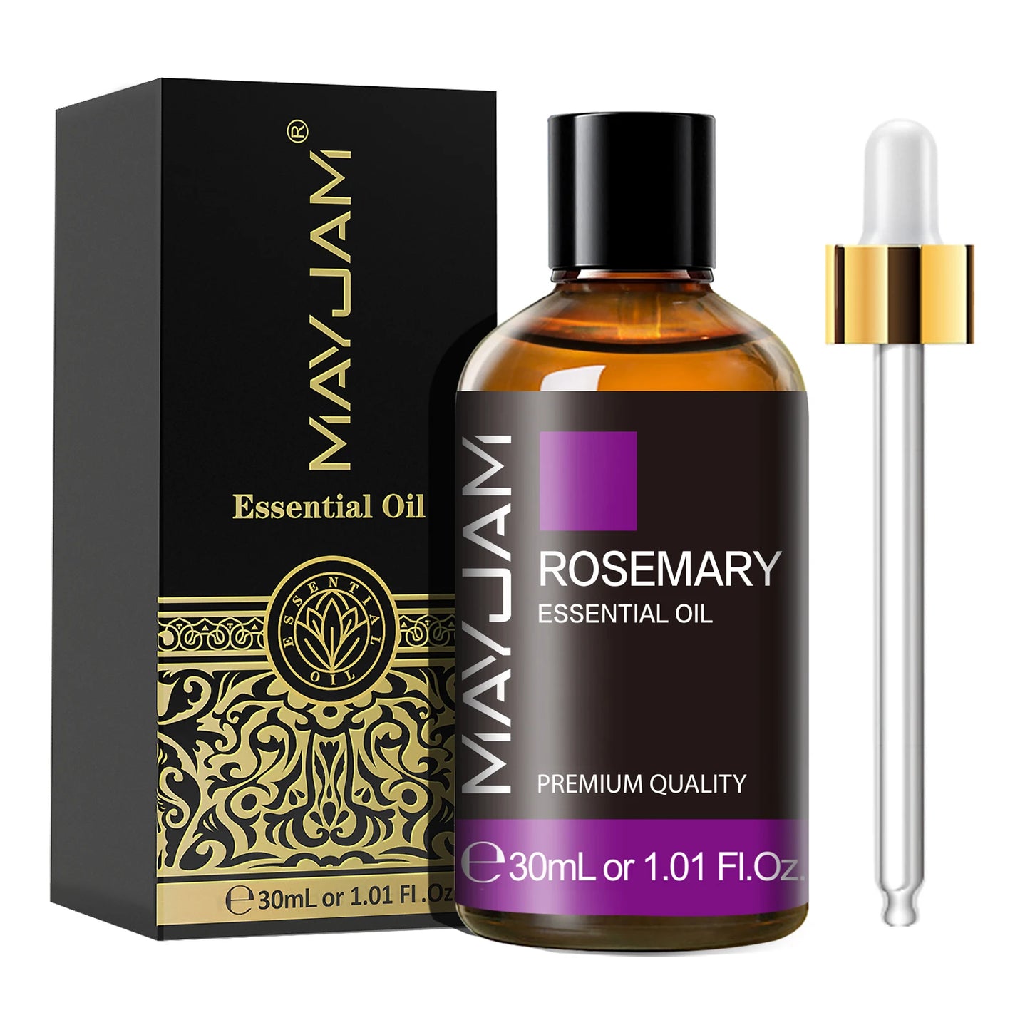 30ML Aromatherapy Essential Oil Set - Lavender, Vanilla, Jasmine & More