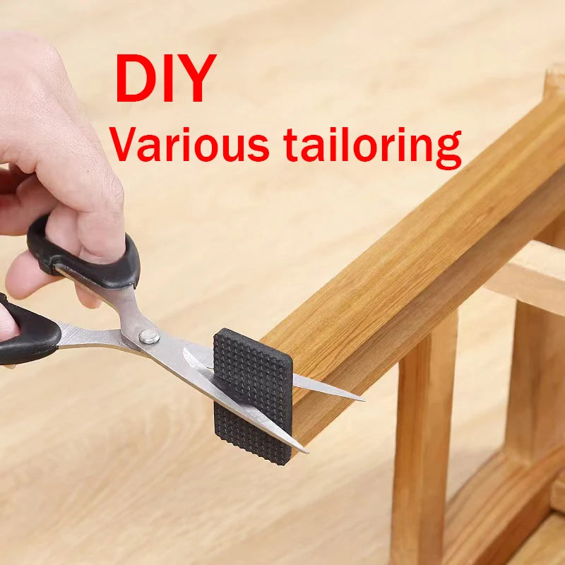 Rubber Chair Leg Pads - Anti-Slip Furniture Floor Protectors