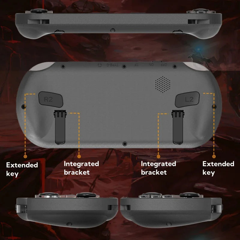 SF3000 Retro Handheld Game Console - 4.5" IPS Screen with 3000mAh Battery
