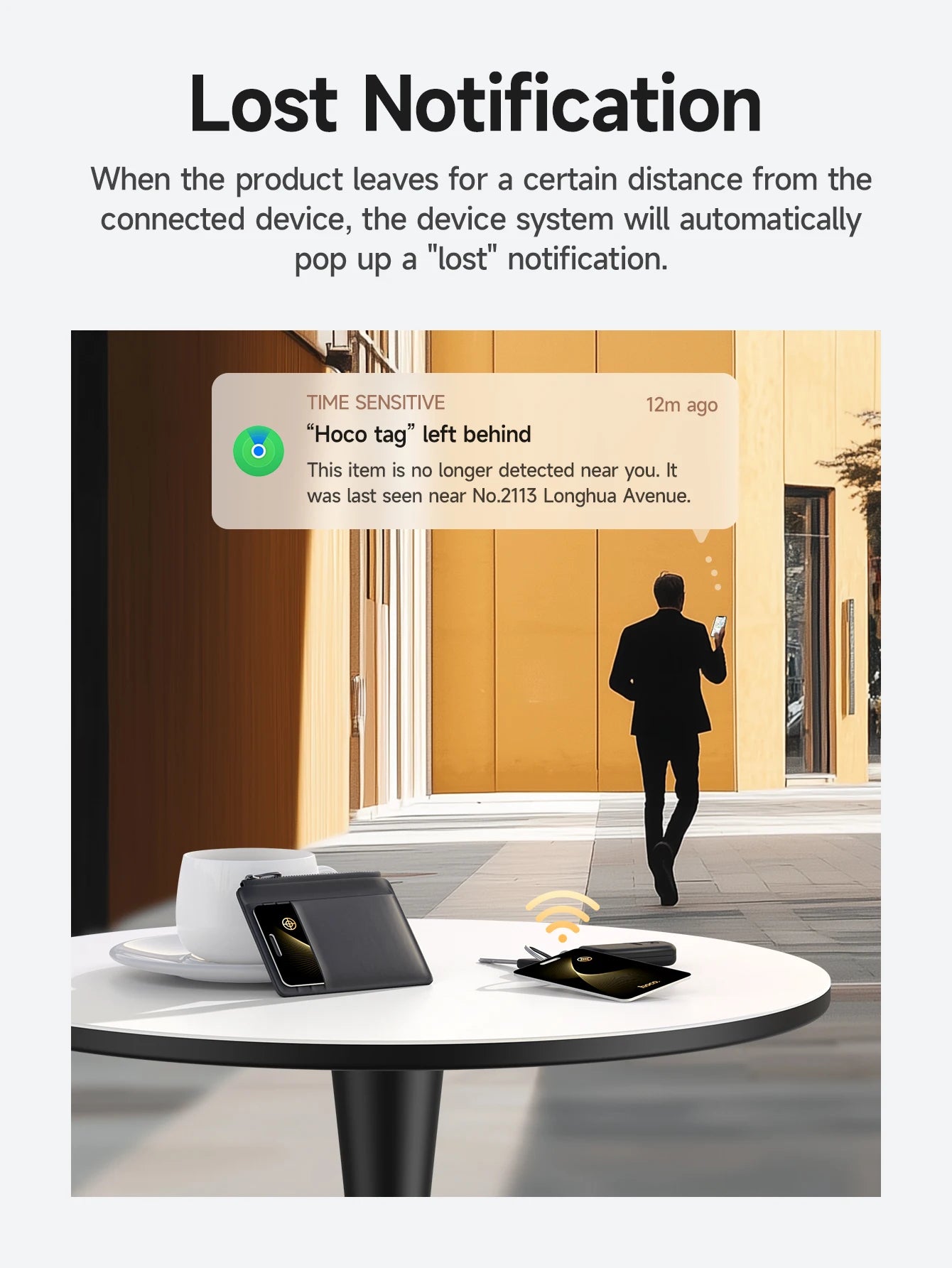 Card GPS Tracker - Wireless Charging Pet & Animal Finder