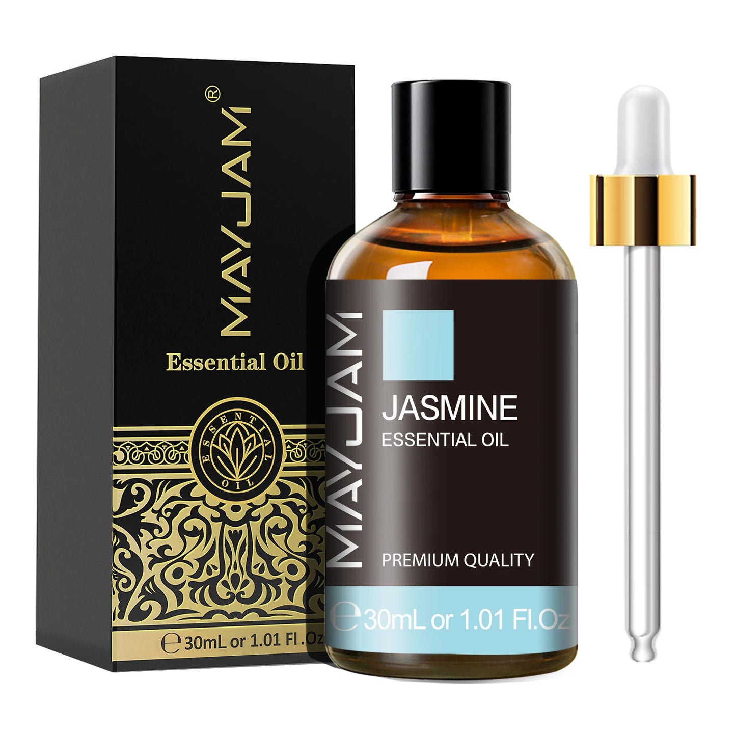 30ML Aromatherapy Essential Oil Set - Lavender, Vanilla, Jasmine & More