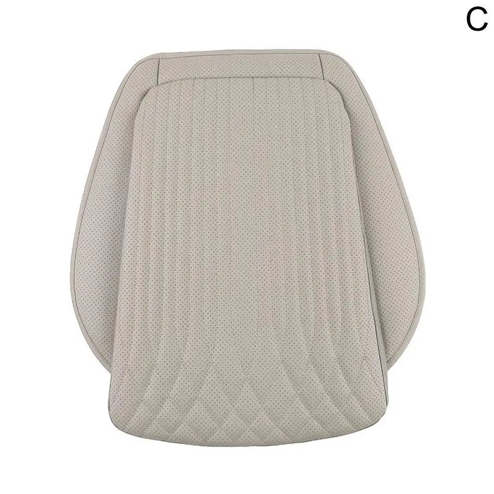 Luxury Leather Car Seat Cushion - 54cm Universal