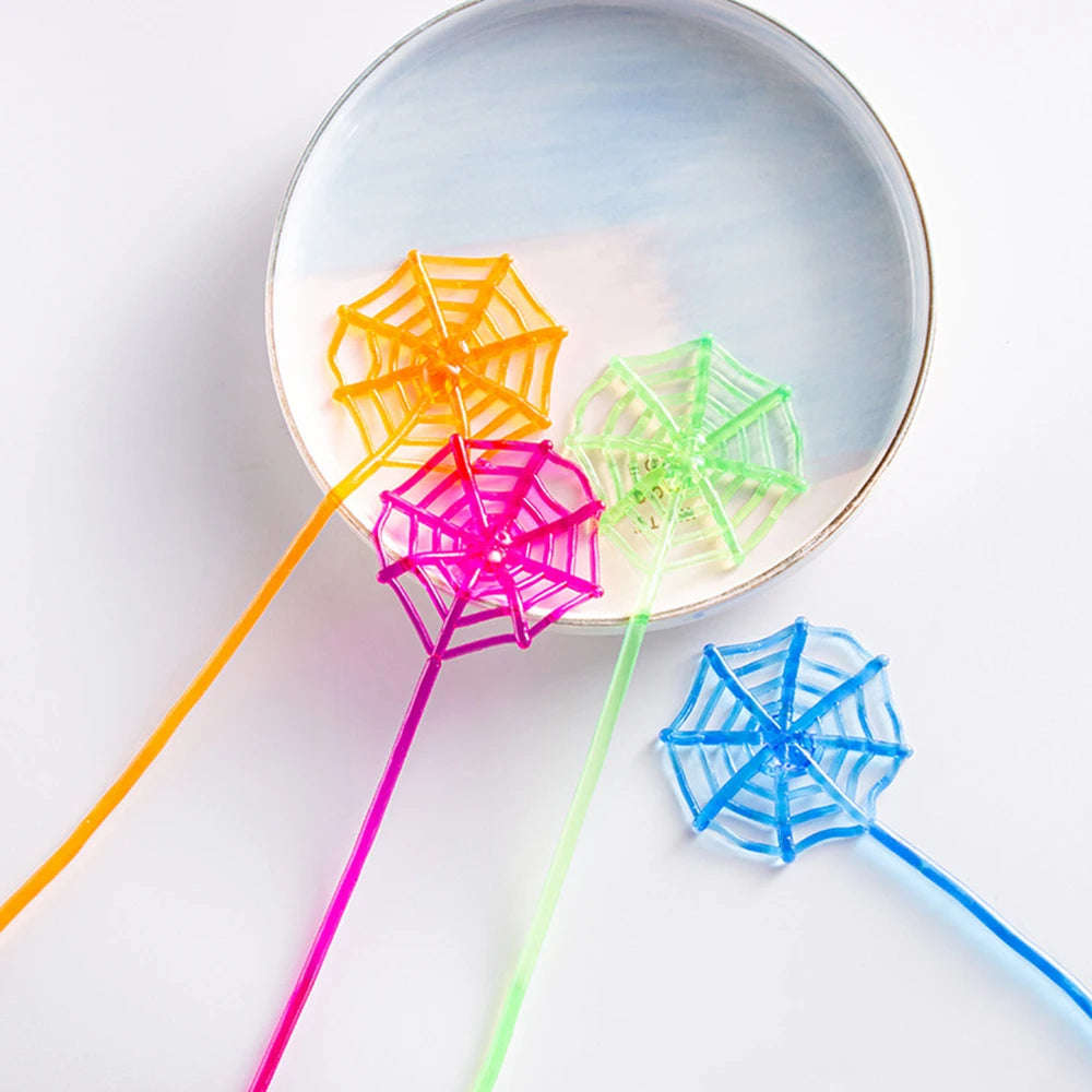 Stretchable Climbing Spider Web Toys - Halloween Party Favors