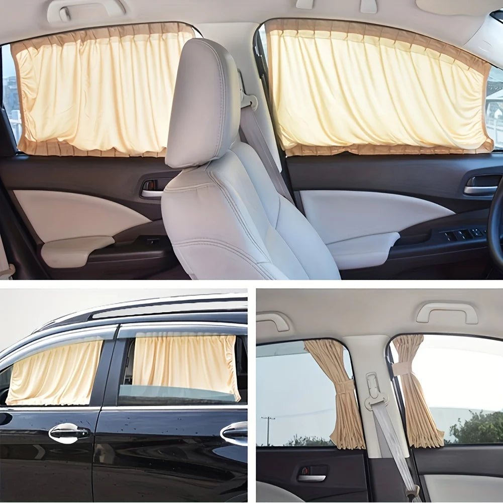 Car Sunshade | Side Window Sunshade Gear | Sunshade Curtain