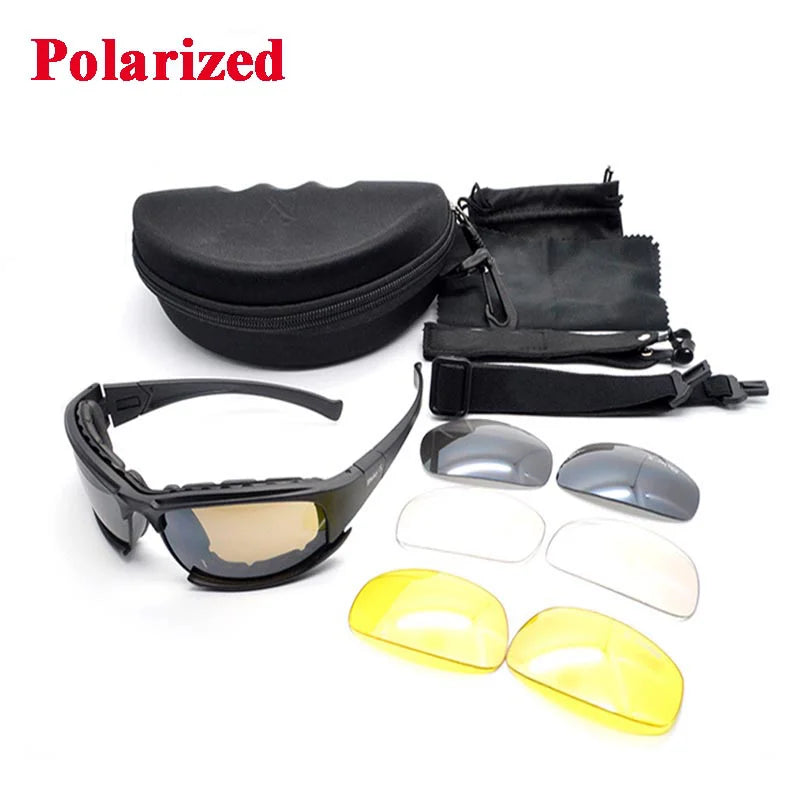 Daisy X7 Polarized Sunglasses - Tactical Military Goggles