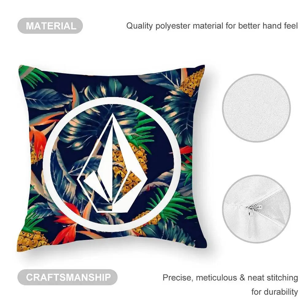 Taie d'oreiller avec logo - Impression 3D en polyester 40 x 40 cm