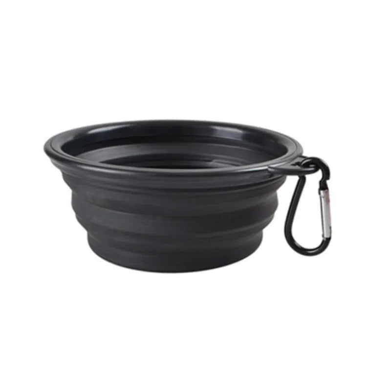 Gamelle pliable et portable pour animaux de compagnie - Gamelle de voyage en silicone pour nourriture et eau