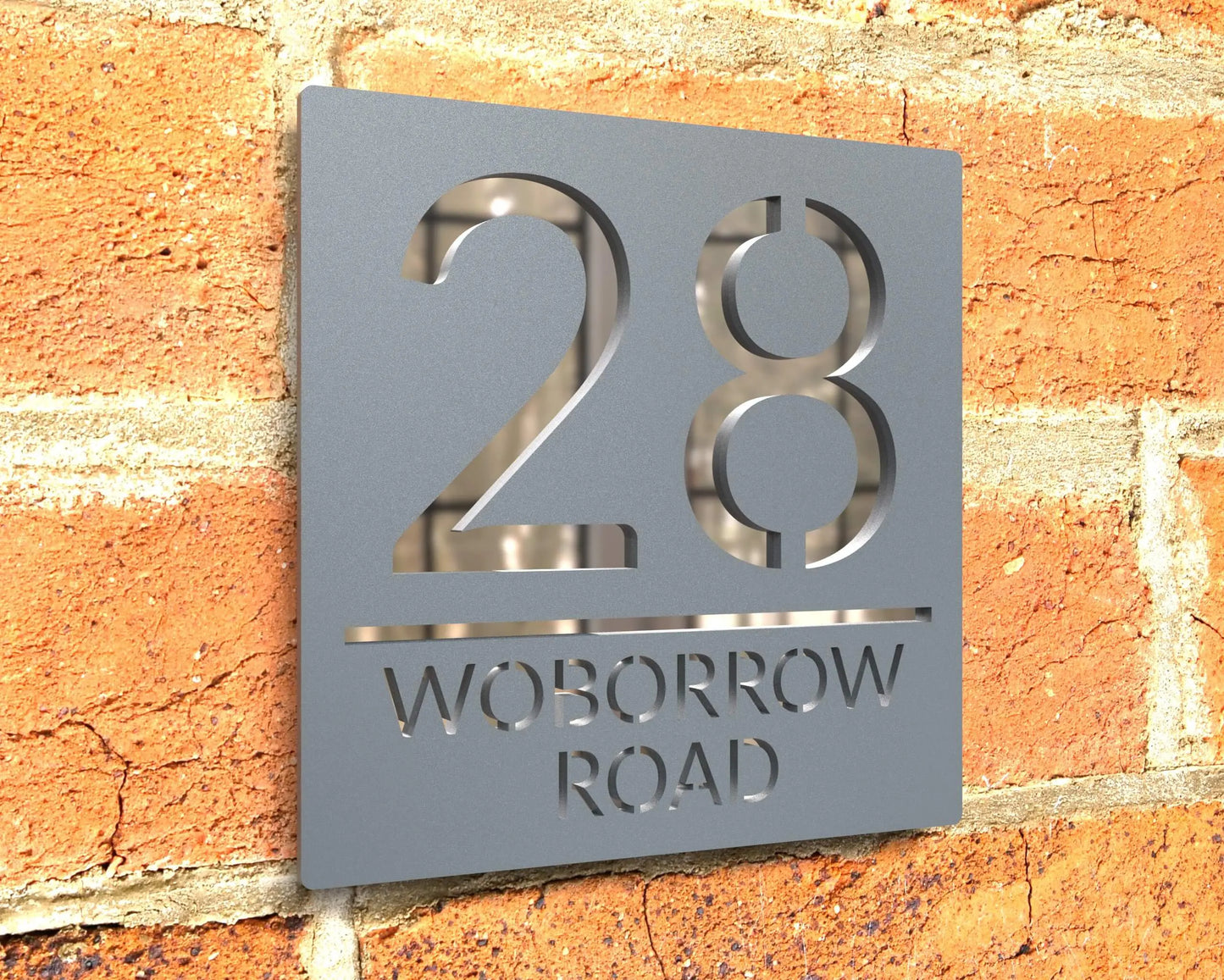 Letrero de acrílico personalizado con números de casa modernos, placa con letras 3D para puerta, dirección, calle, nombre, decoración del hogar