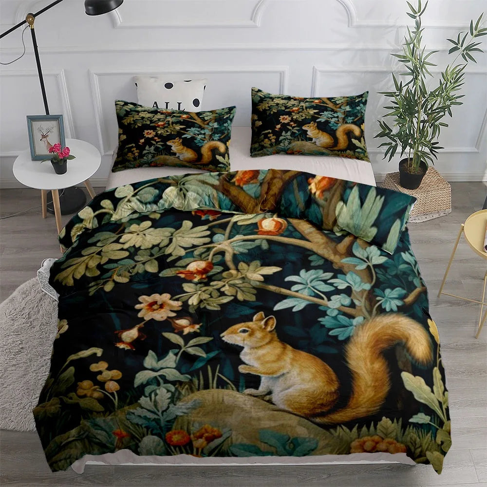 Parure de couette Aubusson antique – Design français classique