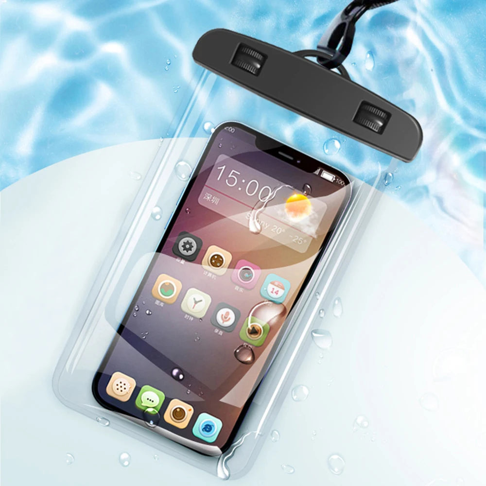 Waterproof Phone Case - Universal Underwater Pouch for Swimming