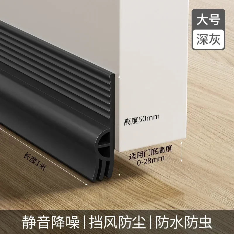 Door Bottom Sealing Strip - Weatherproof Draft Stopper