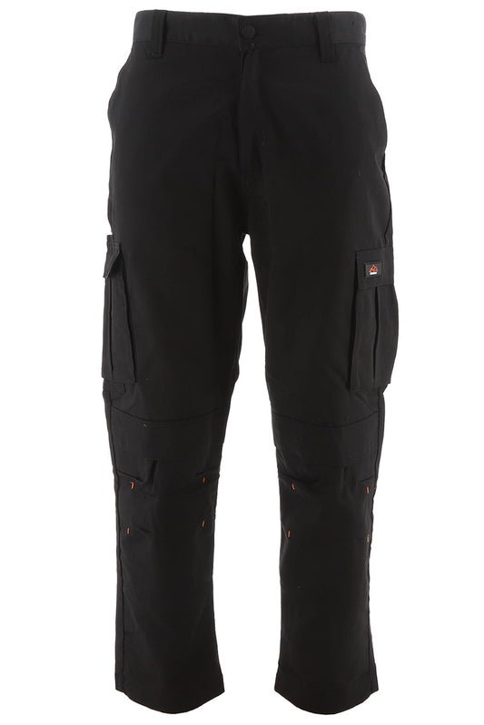 North Peak Workwear Vector Black Cargo Trousers