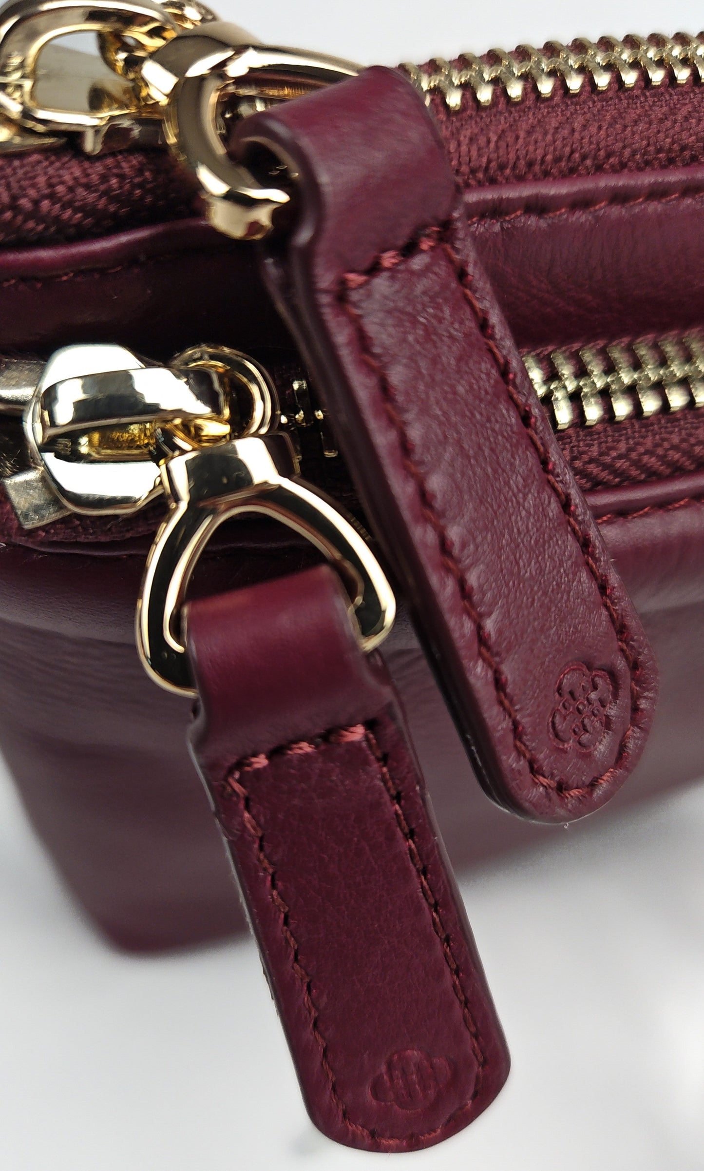 Heather Leather Clutch & Crossbody Bag